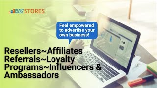 Ready Made Stores Webinar  Resellers Affiliates amp Influencers [upl. by Arratahs799]