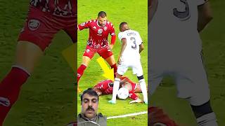 0 IQ Handball Moments in Football 🧠 football shorts [upl. by Enelear343]