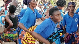 Hot Adzida🔥  Agbadza dance  Ewe Local Drumming and dance  Part 2 [upl. by Rhodie]