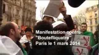 Manifestation contre Boutefliquatre [upl. by Peggir]