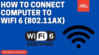 How to check if computer supports Wifi 6 Connection  80211ax [upl. by Oirasan]