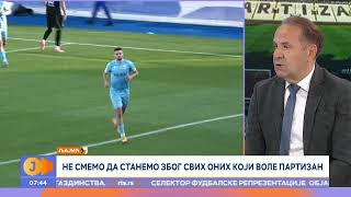 RTS JUTARNJI PROGRAM  Rasim Ljajić  Dug put oporavka pred Partizanom [upl. by Carmencita]