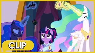 Twilight Sparkle la nueva monarca de Equestria  MLP La Magia de la Amistad Esp Latino [upl. by Welcome]