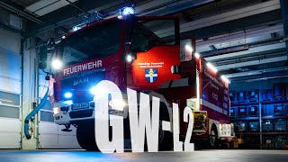 Fahrzeugvorstellung GWL2  Freiwillige Feuerwehr Rheinstetten [upl. by Marleah319]