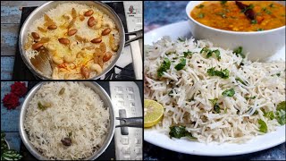 Ghee Rice Recipe  Zafrani Rice Recipe  Zeera Rice Recipe 🍚 [upl. by Arrakat]