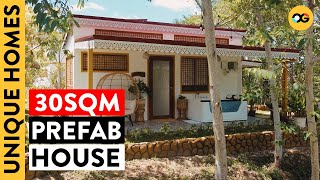 Step Inside These Amazing Tiny Prefab Modern Filipino Houses  Tiny Home Living  OG [upl. by Ellinehc]