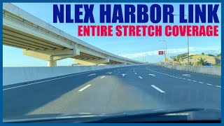 NLEX HARBOR LINK  FULL DRIVE VIDEO COVERAGE  BACK AND FORTH NAVIGATION GUIDE [upl. by Yromas]