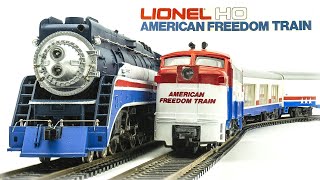 Vintage 1975 Lionel HOScale American Freedom Train Electric Model Train Set Unboxing amp Testing [upl. by Arliene656]