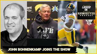 Iowa Football A transfer portal loss John Bohnenkamp joins amp Hawkeye Hoops schedule release [upl. by Georgy]