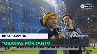 El mensaje de Tevez a la Bombonera [upl. by Anirat]