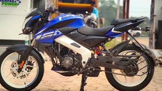 Bajaj Pulsar NS160 Sapphire Blue 2021 New Colour Detailed Review [upl. by Soane]