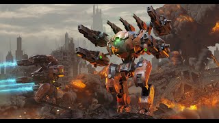 WAR ROBOTS  TYPHON MK2  4 WBER MK2 [upl. by Eintroc]