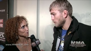 UFC ON FOX Alexander Gustafsson PostFight Interview Talks Shogun Win Facing Jon Jones [upl. by Leirbag]