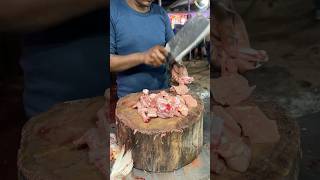 CHICKEN CUTTINGSKILLSchicken shortschicken broiler meat in India 😎😎😎 [upl. by Ahseinad]