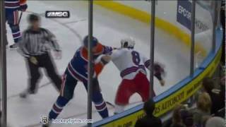 Brandon Prust vs Andy Sutton Oct 22 2011 [upl. by Laet553]