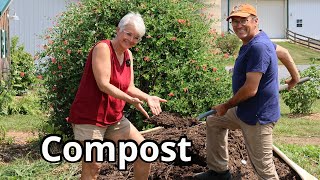 How to Make Rich Organic Compost for Your Homestead Garden [upl. by Siblee811]