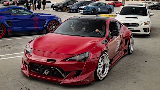 Taking My Supercharged GT86 to a HUGE FRSBRZ86 Cruise  Car Meet [upl. by Kenney]