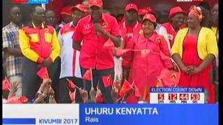 Uhuru Kenyatta awarai wakaazi wa Wote wampigie kura [upl. by Giavani710]