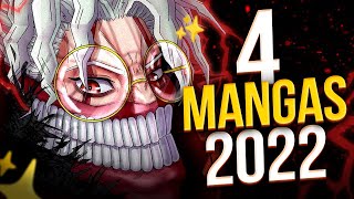 LES 4 MANGAS QUI VONT MARQUER 2022 [upl. by Auburn283]