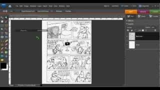 Scan Your Inked Comic Book Pages for Editing and Effects [upl. by Ralyks381]