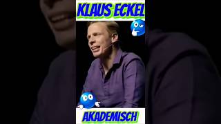 Klaus Eckel 😂 comedy kabarett shorts [upl. by Antonie361]