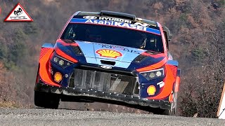 Test Pre Rallye MonteCarlo 2024  Andreas Mikkelsen  Hyundai i20 N Rally1 Passats de canto [upl. by Caren]