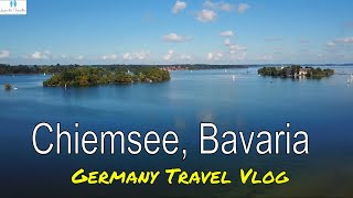 Lake Chiemsee  Bavaria from Drone germanytravel [upl. by Vine]