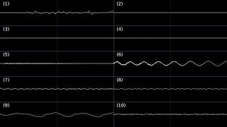 Fatuous Edgy Song  JMNerd oscilliscope view [upl. by Frangos]