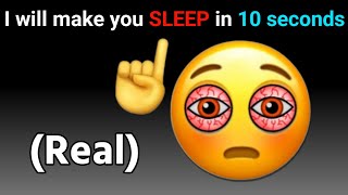 I Will Make You Sleep In 10 Seconds😴 100 Real [upl. by Atal]