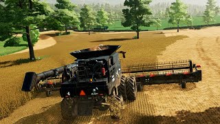 Harvested Soybeans Farming Simulator 22 71 [upl. by Riffle]