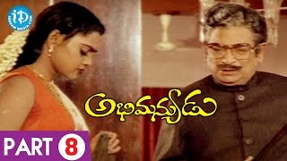 Abhimanyudu Full Movie Part 8  Sobhan Babu Raadhika Vijayshanti  Dasari Narayana Rao [upl. by Gula]