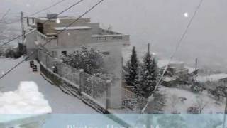 Kabylie sous la neige  fevrier 2012 [upl. by Kaehpos]