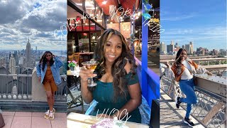 BIRTHDAY VLOG  NYC Solocation PT1 Hotel Artezen Top Of The Rock Financial District STORYTIME [upl. by Countess]