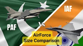 PAF vs IAF 2024PAF F16 vs IAF Rafale ComparisonAirforce Comparisonpakistanvs india [upl. by Amaral43]