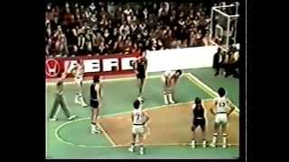 MOBILGIRGI VARESE VS REAL MADRID  FINALE COPPA CAMPIONI 1976 II TEMPO [upl. by Ilesara]