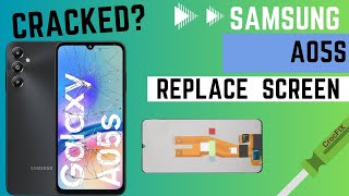 Replace LCD Screen amp front Glass on Samsung A05S  How to Tutorial [upl. by Little301]