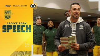 Packers locker room reacts after 3810 win over 49ers [upl. by Filberte]