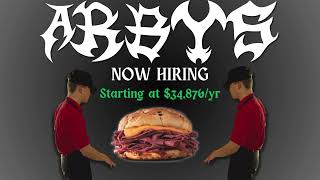 Arbys Is Hiring More Workers Today [upl. by Aroled]