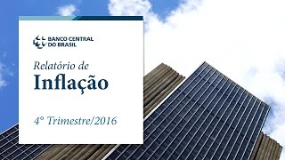 Relatório Trimestral de Inflação  Dezembro 2016 [upl. by Gavan]