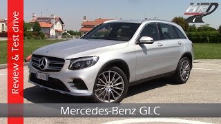 2016 MercedesBenz GLC 250d 204 hp  Test driveProva su strada amp ReviewRecensione [upl. by Minabe]