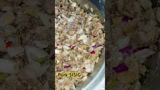 Pork SISIG Recipe foodlover foodblog porksisig [upl. by Notlil806]