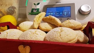 Biscotti tipo grisbì al limone bimby per TM5 e TM31 [upl. by Ballou]