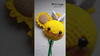 Ramo de flores 🌻crochet ramodeflores floresamarillas hechoamano handmade diy flowers love [upl. by Castorina]