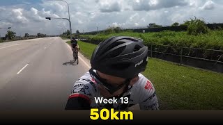 「Week 13」50km 🚴‍♀️｜It’s Not Just a Workout its Therapy｜Morning Vlog [upl. by Syla]