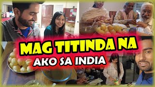 Graham Cake na ma Twist  Filipino or Indian Pani Puri  Filipino Indian Vlog [upl. by Bordy407]