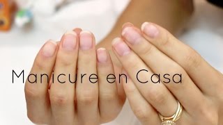 Como Blanquear Unas Amarillas Manicure en Casa DIY Tipsdekarely [upl. by Charbonnier]