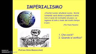 IMPERIALISMO  prima parte [upl. by Rosenwald582]