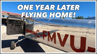 1 Year Later  Finally Flying CFMVU Home Total Cessna 172B Refurb with Glass Panel [upl. by Africa]