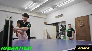 【卓球】RASANTER SPEEDGUN CHALLENGE 2017年9月22日（金）神楽坂Lili卓球スタジオ [upl. by Encratia]