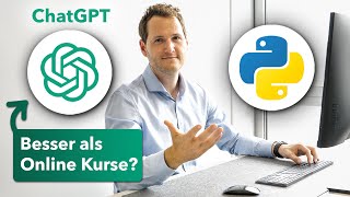 Python SCHNELL lernen mit ChatGPT game changer [upl. by Waterer]